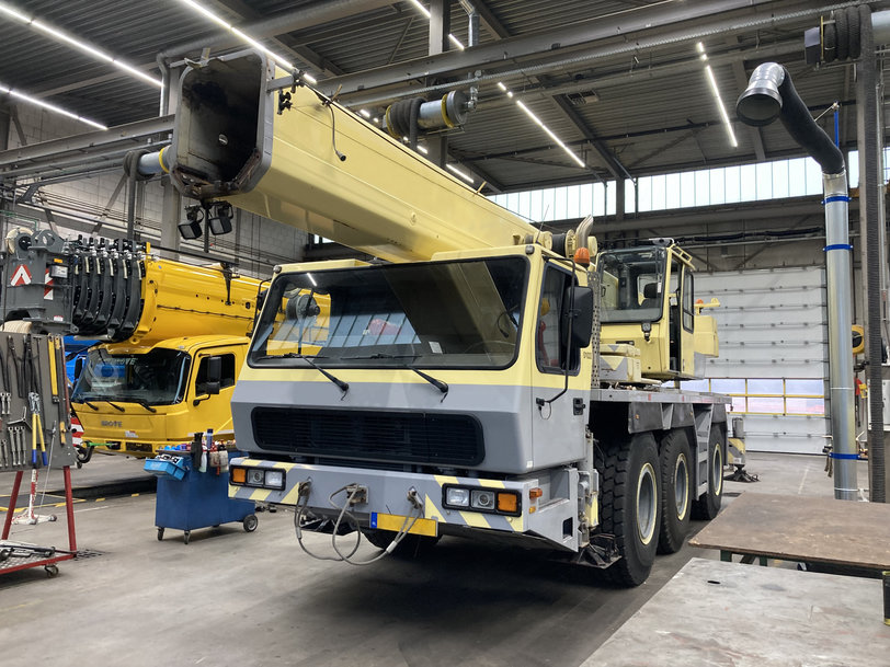 Encore Revives Grove GMK3050 for Dutch Steel Erector, Ensuring Operator Safety and Company Success 
